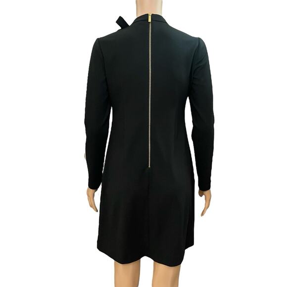 NEW Calvin Klein Bow Neck Sheath Dress Petite Party Classic Preppy Knee Length - Picture 5 of 9